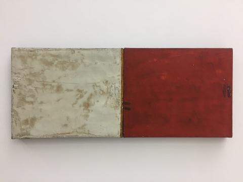 《平衡》 40x70cm 布面油画 1993