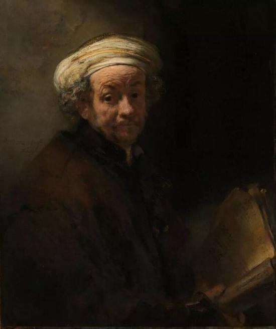 Self-Portrait as the Apostle Paul， 1661