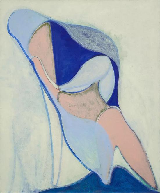 王云冲 椅子 2017 布面油画 120×100cm