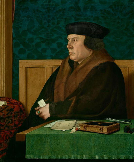 荷尔拜因,《托马斯·克伦威尔》,1532-1533,纽约弗里克收藏馆藏