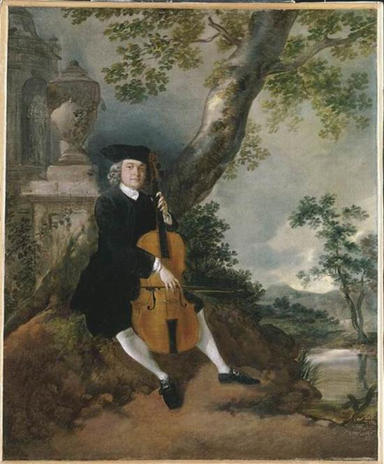 托马斯·庚斯博罗作品, 布面油画 ,约1750-1752 年,1984 年在泰特美术馆之友、国家遗产纪念基金以及国家艺术收藏基金的帮助下购入
