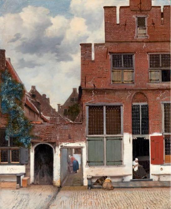 《小街》 维米尔 阿姆斯特丹国立博物馆收藏