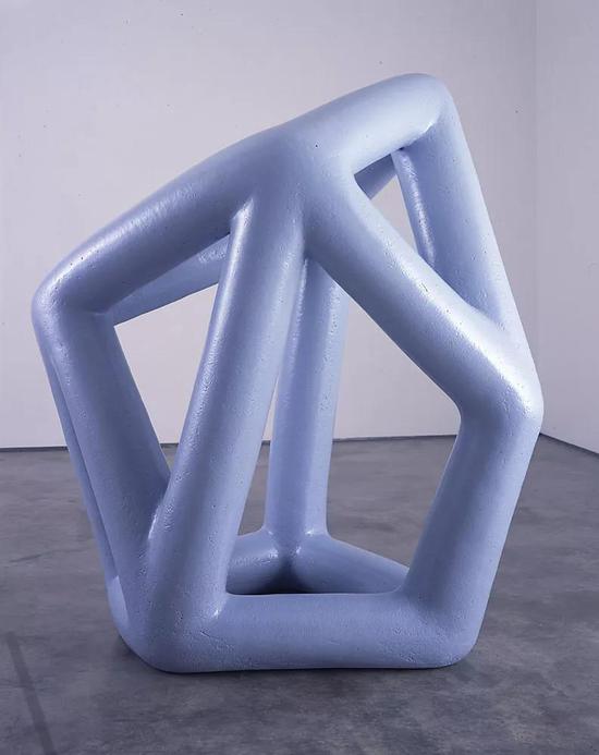 Richar Deacon，Kind Of Blue （A） ，2001，Ceramic，149 x 102 x 80 cm