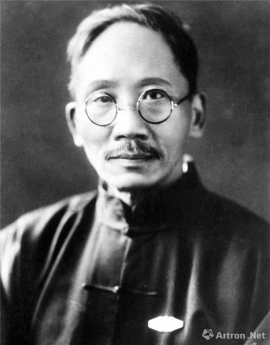 附图1。蔡元培先生(1868~1940年)