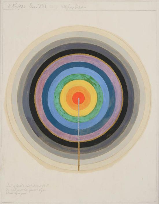 Hilma af Klint， Untitled， 1920