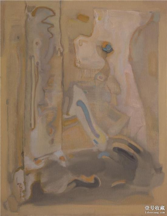 叩天 0·宇宙意志 NO.24 布面油画 90cm×70cm 2017