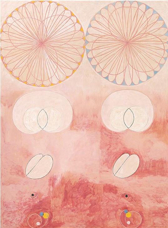 Hilma af Klint， Age， The Ten Largest， No。 9， Group IV， 1907