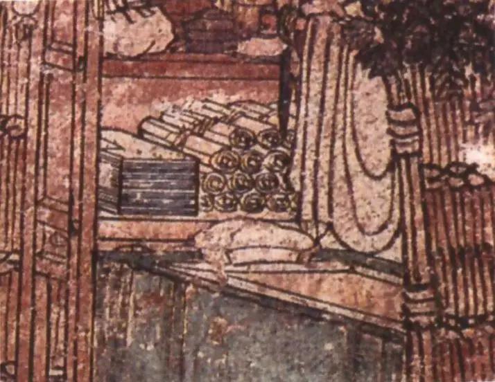 北宋开化寺壁画《鹿女本生经变》(局部)