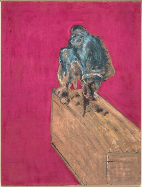 《黑猩猩研究》（Study for Chimpanzee）， 1957 弗朗西斯·培根