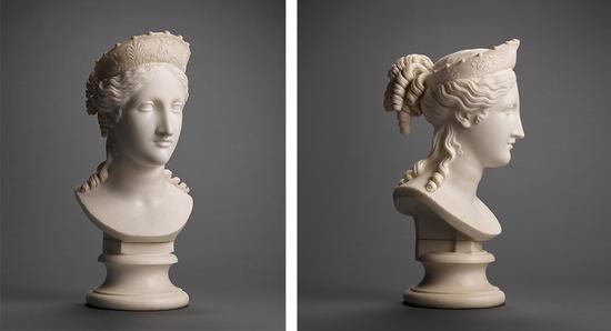 ‘和平女神半身像’（The Bust of Peace），1814年，Antonio Canova