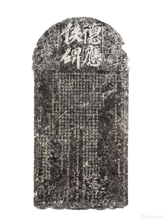拍品编号27 北宋元丰七年(1084年) 耀州窑神碑碑拓一轴