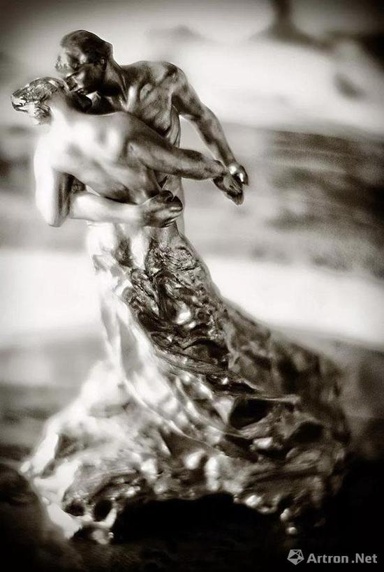 《华尔兹》(The Waltz),青铜,卡米耶,1899-1905,巴黎罗丹美术馆藏