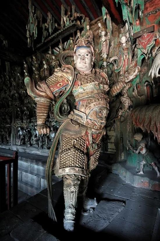 《神品“韦驮”》项辰宇（平遥双林寺）