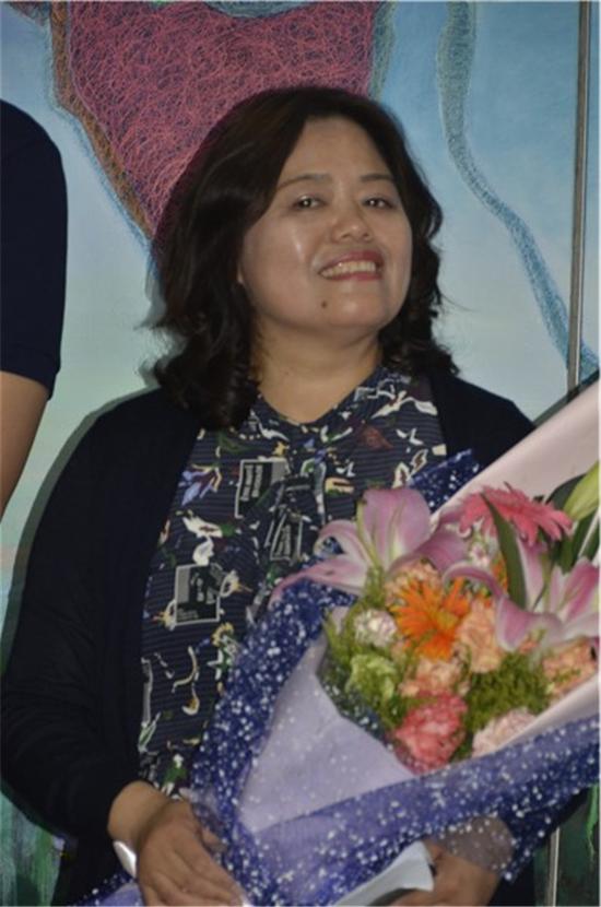 出品人王海英开幕致辞