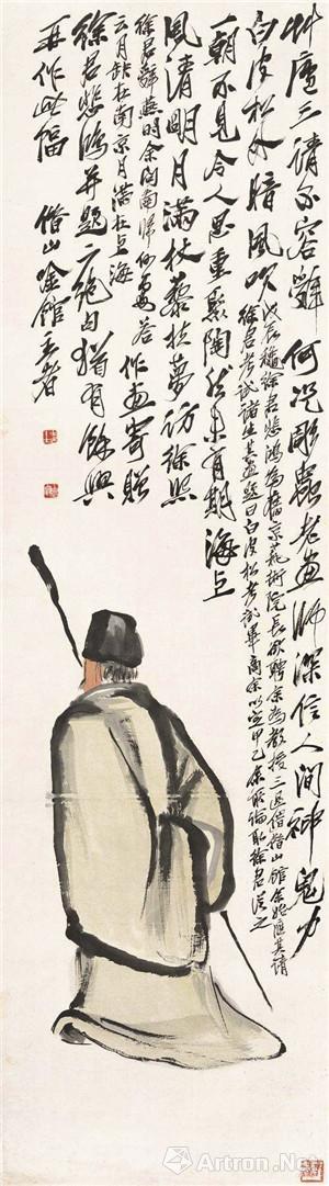 齐白石《寻旧图》,北京画院藏