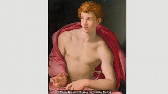 阿纽洛·布龙齐诺（Agnolo Bronzino），《圣塞巴斯蒂安》，约绘制于1533年