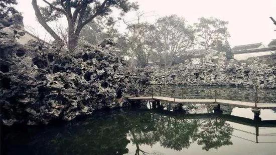 狮子林园林实景