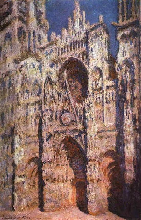 《鲁昂大教堂》，1892