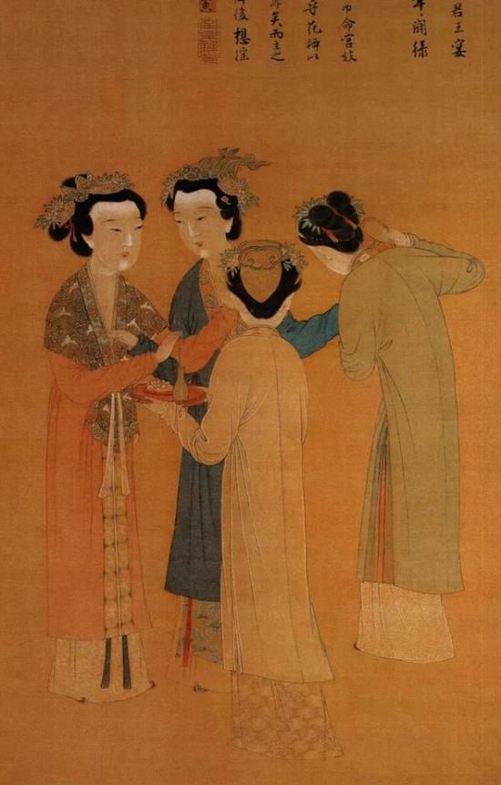 明《王蜀宫妓图》