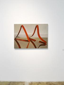 《柔软的三角 》110cm×80cm 布面油画 2017