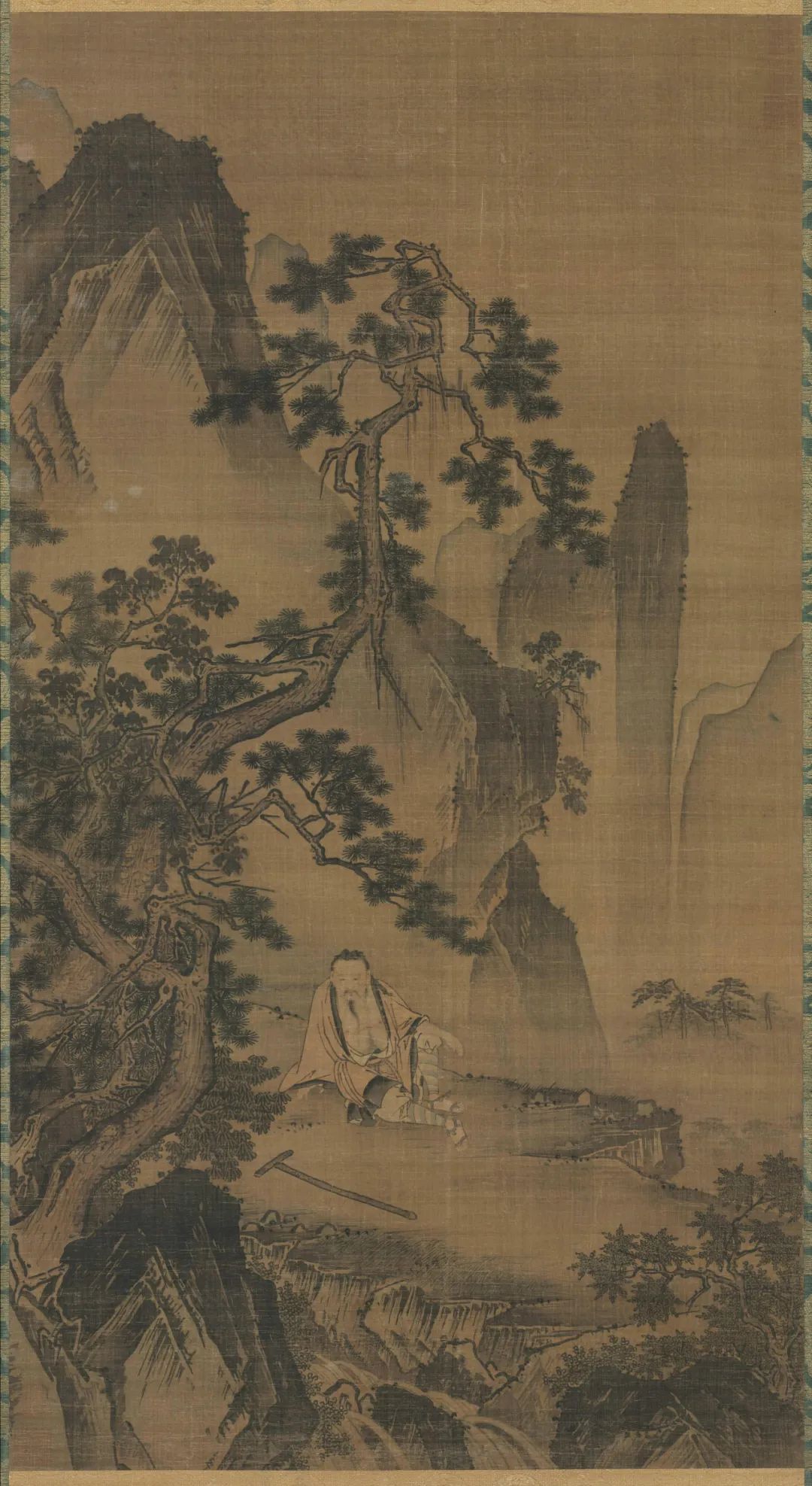 明 戴进 箕山高隐图 克利夫兰艺术博物馆
