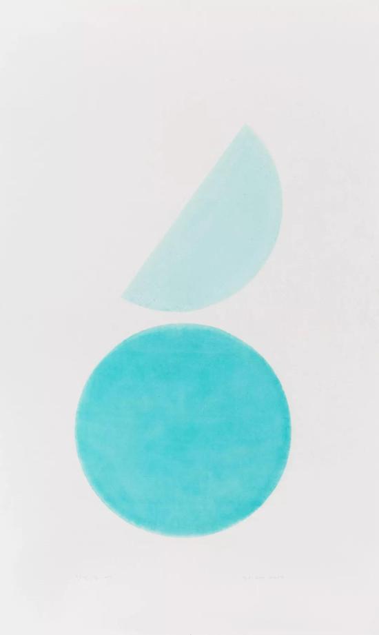 《空-117》105×64cm,木版水印 2017