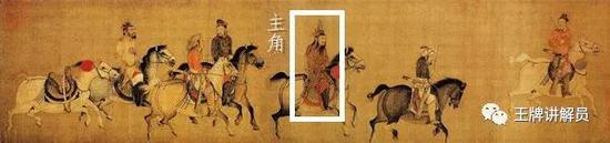 (传)李赞华《东丹王出行图》,宋摹本,美国波士顿美术馆藏