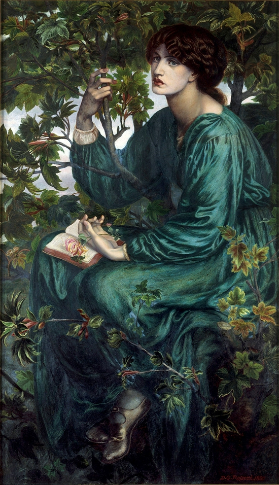 罗塞蒂,《白日梦》,1880年(非此次展品)