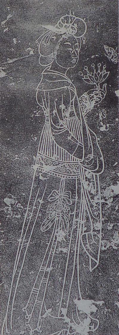 图3山西省万荣县皇甫村薛墓出土石椁线刻画