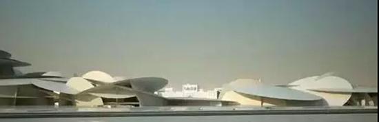 ▲卡塔尔国家博物馆