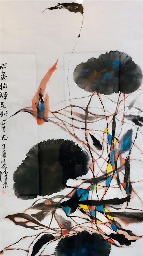 《心灵物语系列29》136cm×68cm 2018年