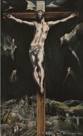 格列柯《基督被钉在十架上》