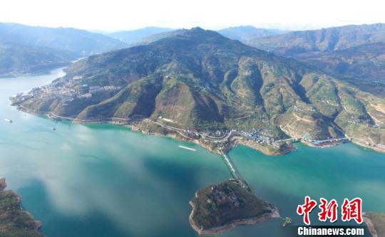 图为白帝城遗址全景(东南往西北)。重庆考古供图