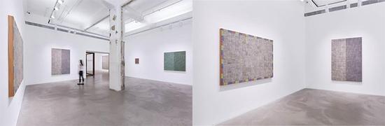 立木画廊的麦克阿瑟 · 比尼恩展览“Hand:Work II”现场图片。图片由艺术家及立木画廊纽约,香港及首尔;Massimo De Carlo画廊米兰,伦敦及香港提供。拍摄:Owen Wong