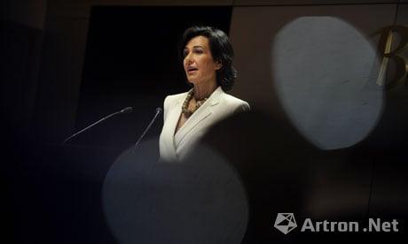 Ana Patricia Botín， Photograph： Pierre-Philippe Marcou/AFP