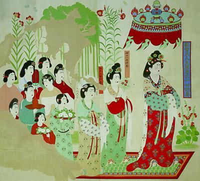 敦煌壁画(临摹)
