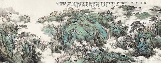 18 白云乡 昆仑胜境 镜心 RMB 1,000,000-2,000,000