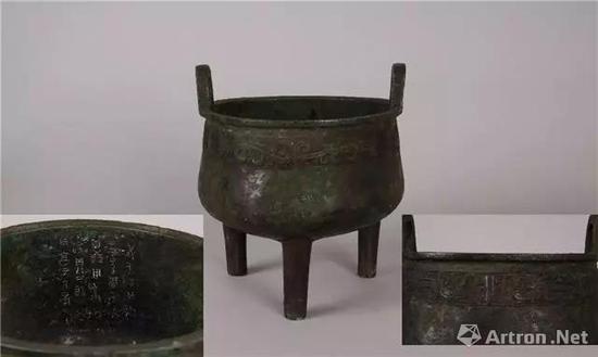 西周中期,愙鼎,吴大澂旧藏,南京博物院藏
