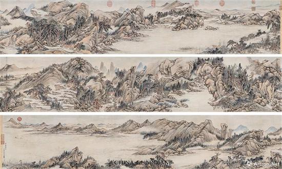 錢維城 《富春秋色圖》 6785萬元  本季中國嘉德古代書畫最高價