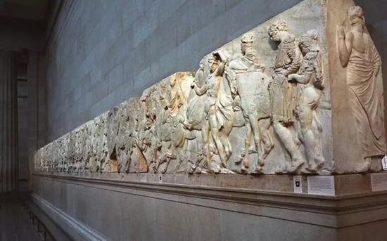 陈列于大英博物馆的埃尔金石雕（The Elgin Marbles）埃及