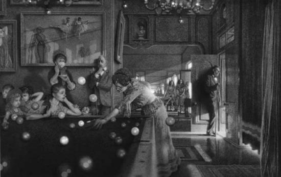 Mary‘s Turn, 1994:这幅画里的玛丽就是之前提到的患有白内障的玛丽·卡萨特