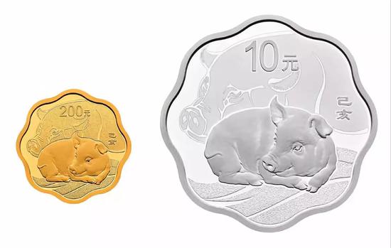 二等奖2名:猪年生肖彩金银币一套(3克金+30克银)