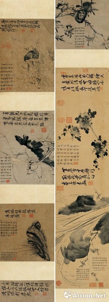 徐渭 《写生卷》 1.27亿元 中国嘉德拍卖
