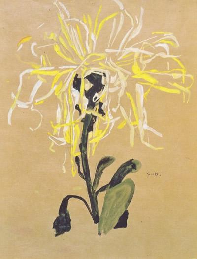 黄菊花（1910年），席勒