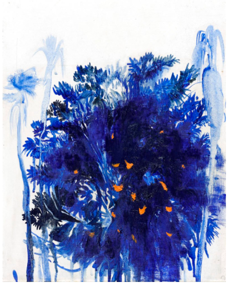 Brett Whiteley，《Moreton Bay Fig and Palms》，1974。图片：致谢苏富比（澳大利亚）