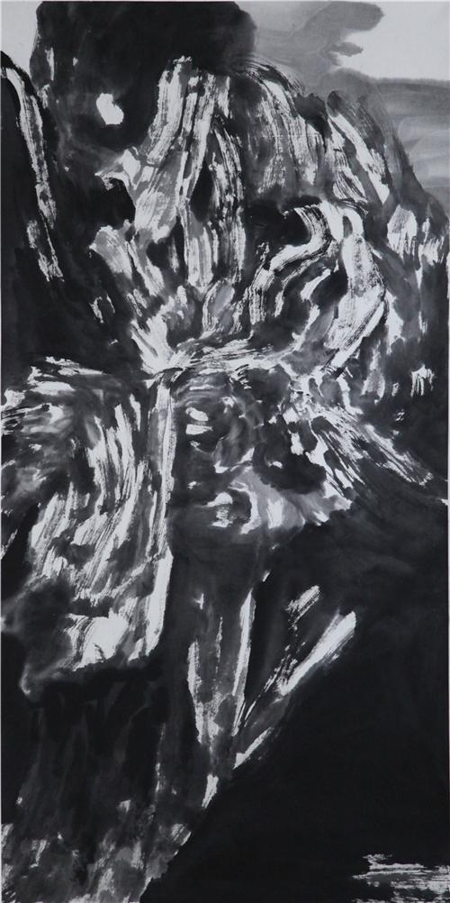 《胡杨系列之二》 68cm×140cm