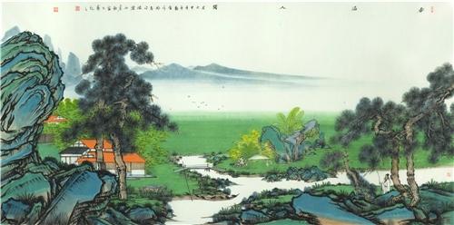 《春满人间》136×68cm