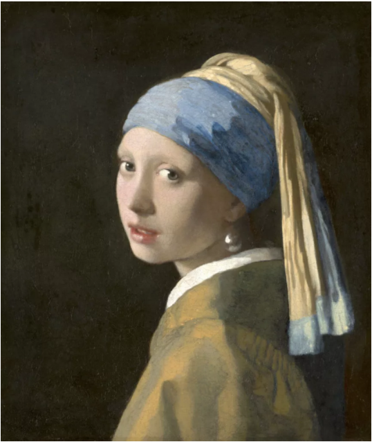 维米尔，《戴珍珠耳环的少女》。图片：by Ivo Hoekstra；courtesy of the Mauritshuis，The Hague