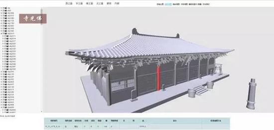 佛光寺东大殿保护管理系统-大木结构