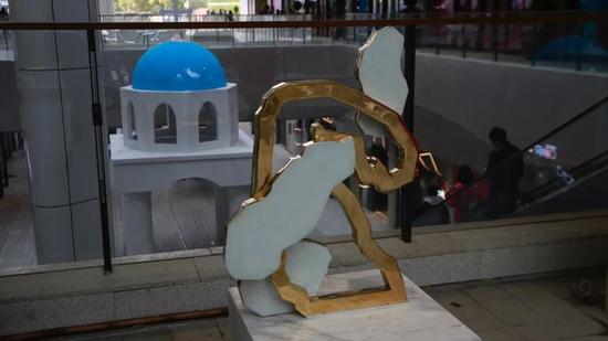 徐渠雕塑1组3件《拉奥孔2017》及《拉奥孔手臂-1》